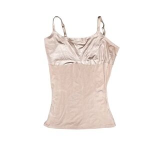 Assets by Sara Blakely Spanx Nude Beige Shapewear Camisole Tank Top Large